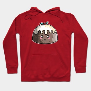 Kawaii Cute Christmas Pudding Hoodie